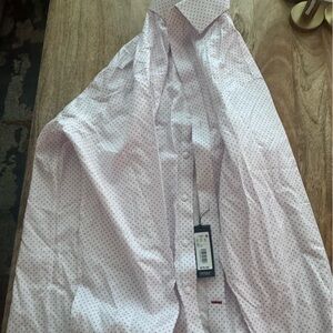 Daniel Cremieux Light Pink Patterned Shirt